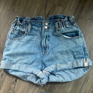 One Teaspoon Women's Blue Jean Shorts